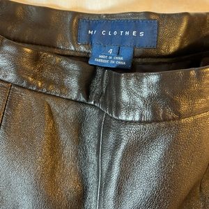 Vintage Real leather trousers great condition.